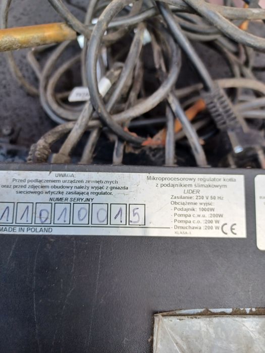 Sterownik do kotła C.O. na ekogroszek