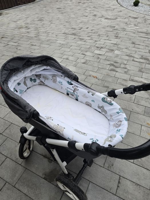 Wózek Bebetto Nico 2w1 (gondola + fotelik Mars)