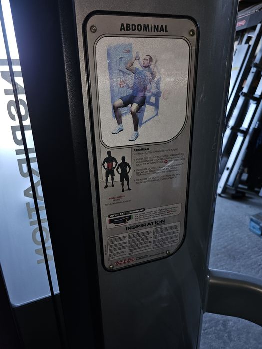 Maszyna brzuch Abdominal Star Trac technogym life fitness olymp hes