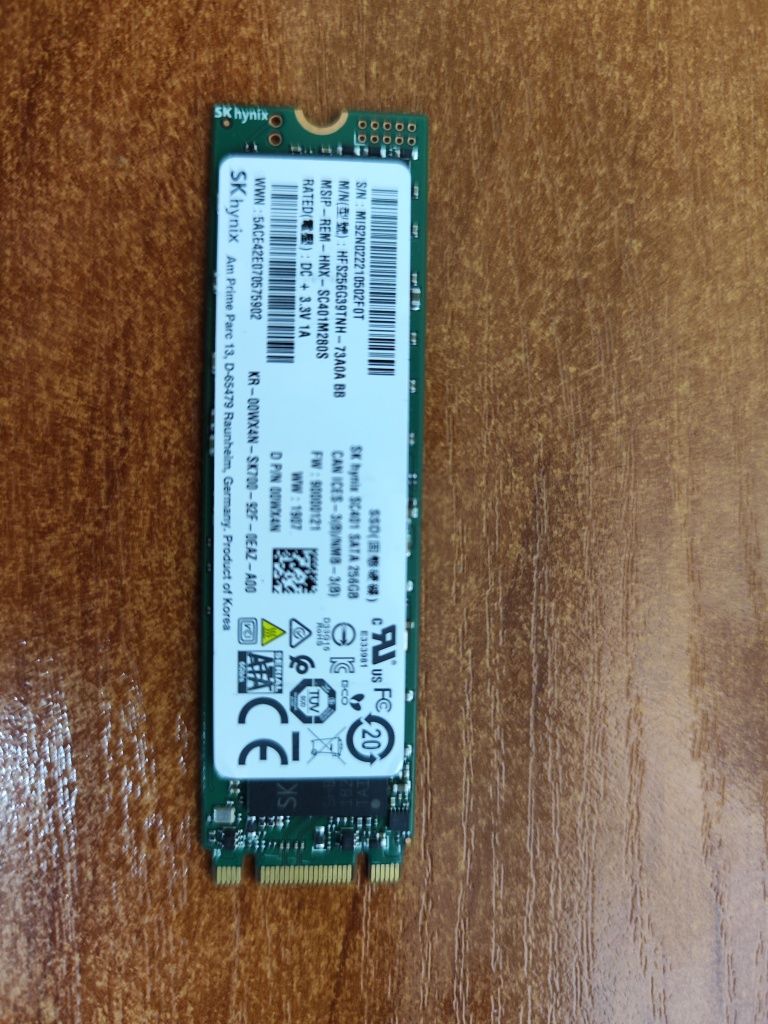 SSD M2 SATA 256гб накопитель