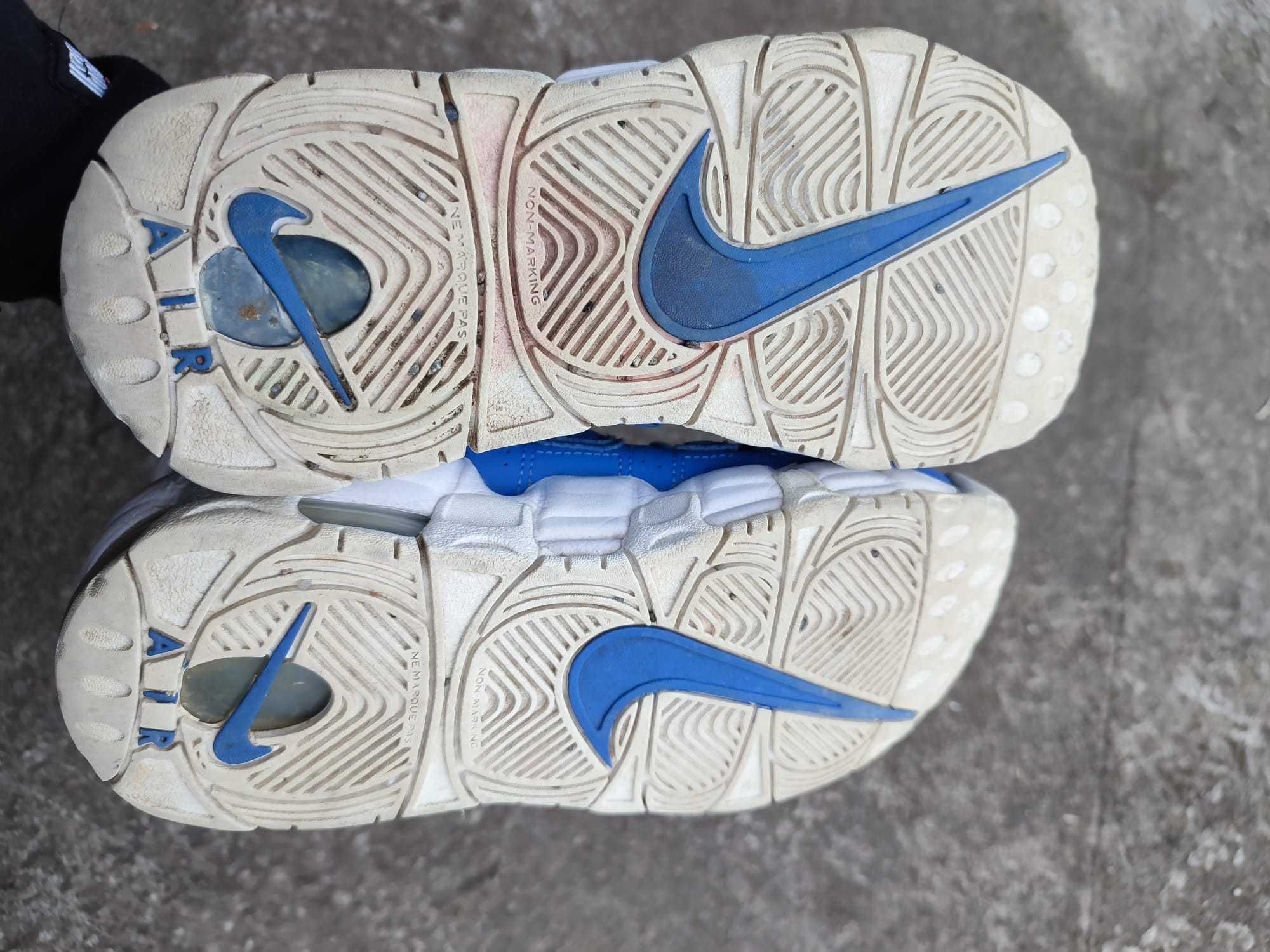 Nike Air More Uptempo UNC 5Y (37.5) – Rzadki model!