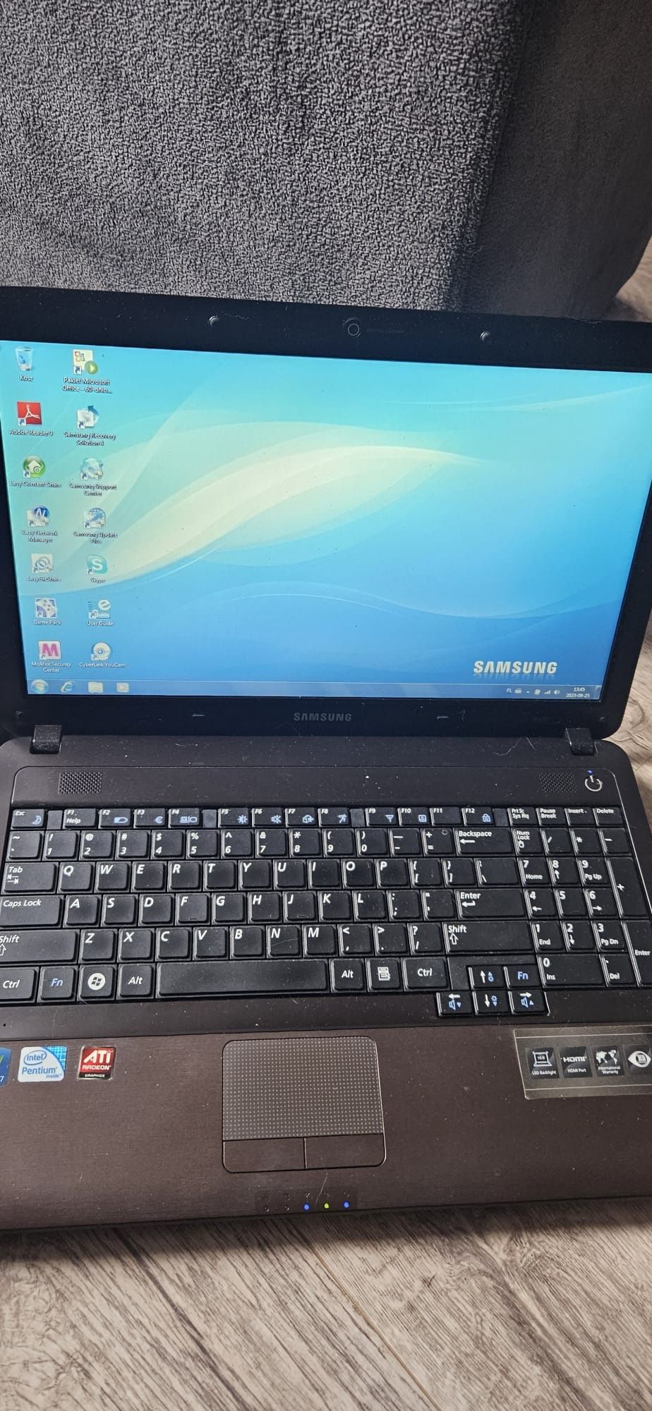 Samsung R540 z Windows 7