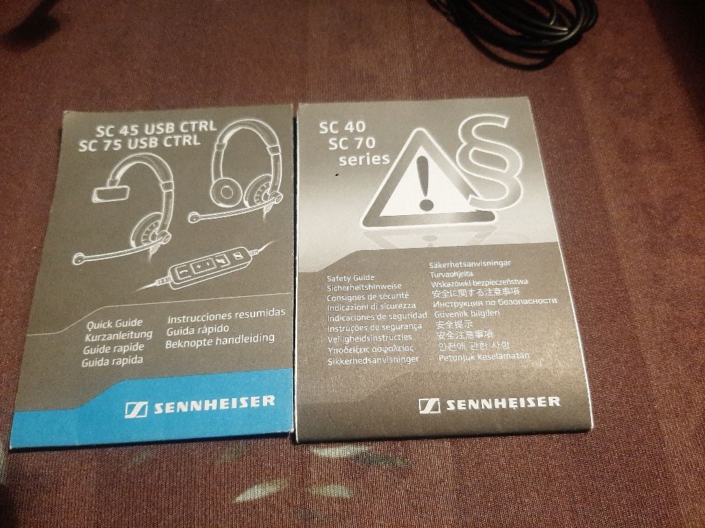 Słuchawki nauszne SENNHEISER SC 45 USB