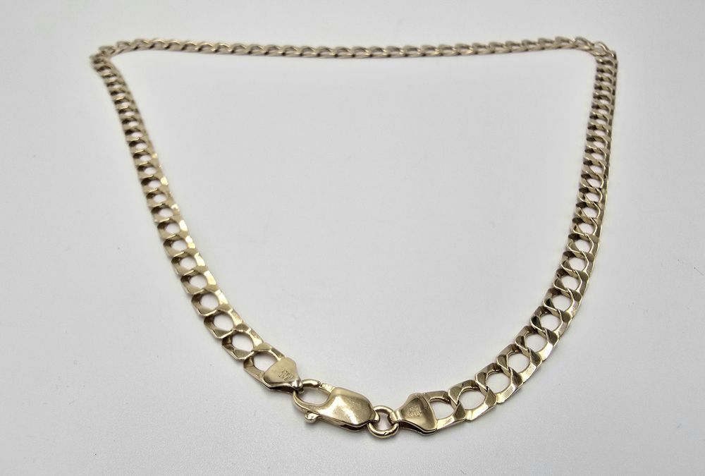 Złoty łańcuszek pancerka próby 333