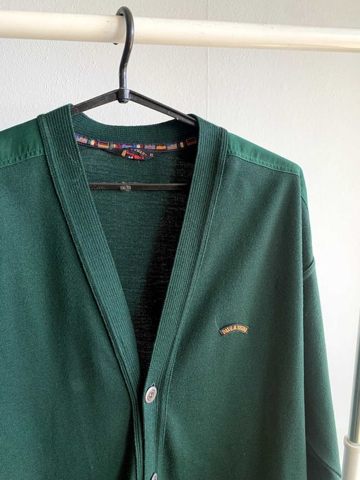 Кардиган Paul Shark Yaching Green Vintage