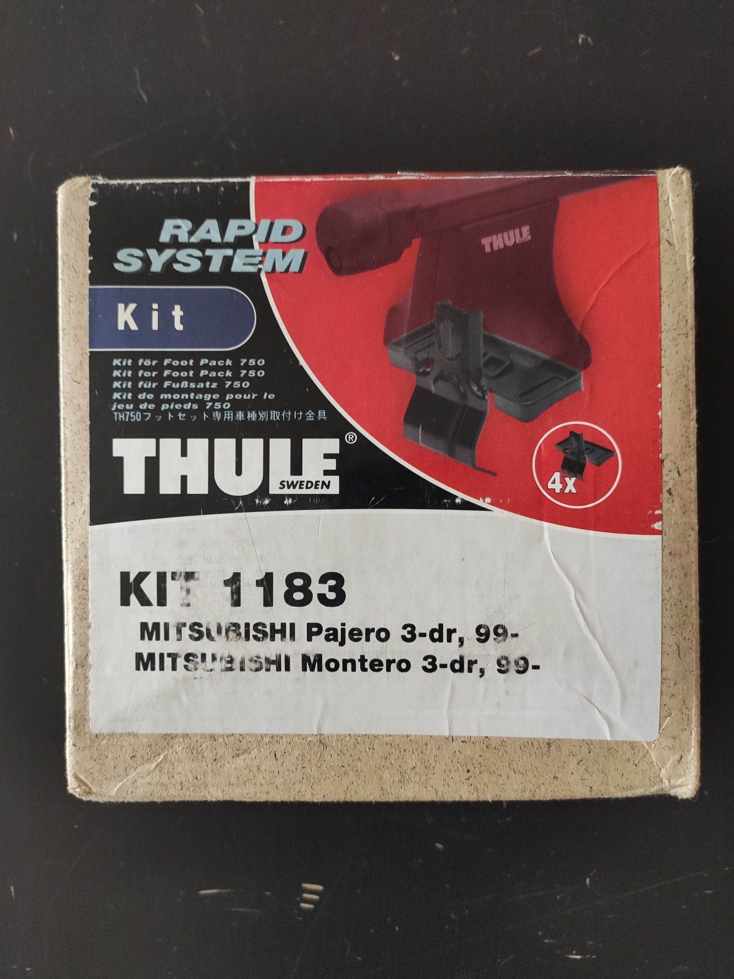 Thule KIT 1183 Mitsubishi Pajero Montero