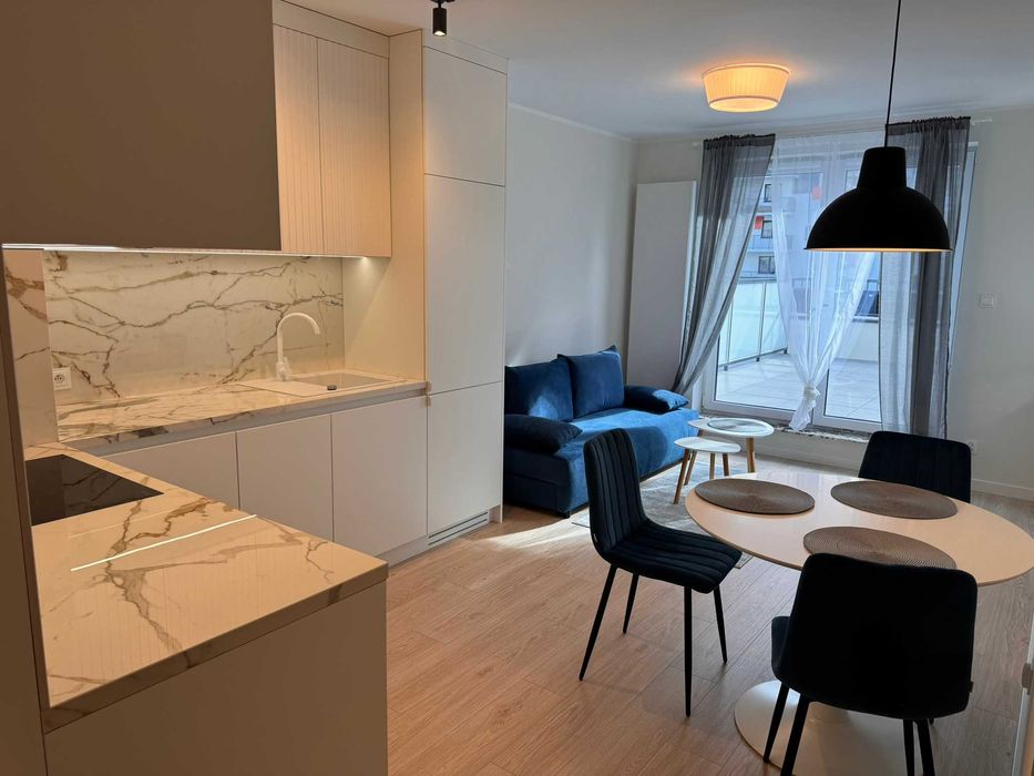 Wynajmę mieszkanie Kraków Czyżyny, 40m2 taras 33m2 + garaż podziemny