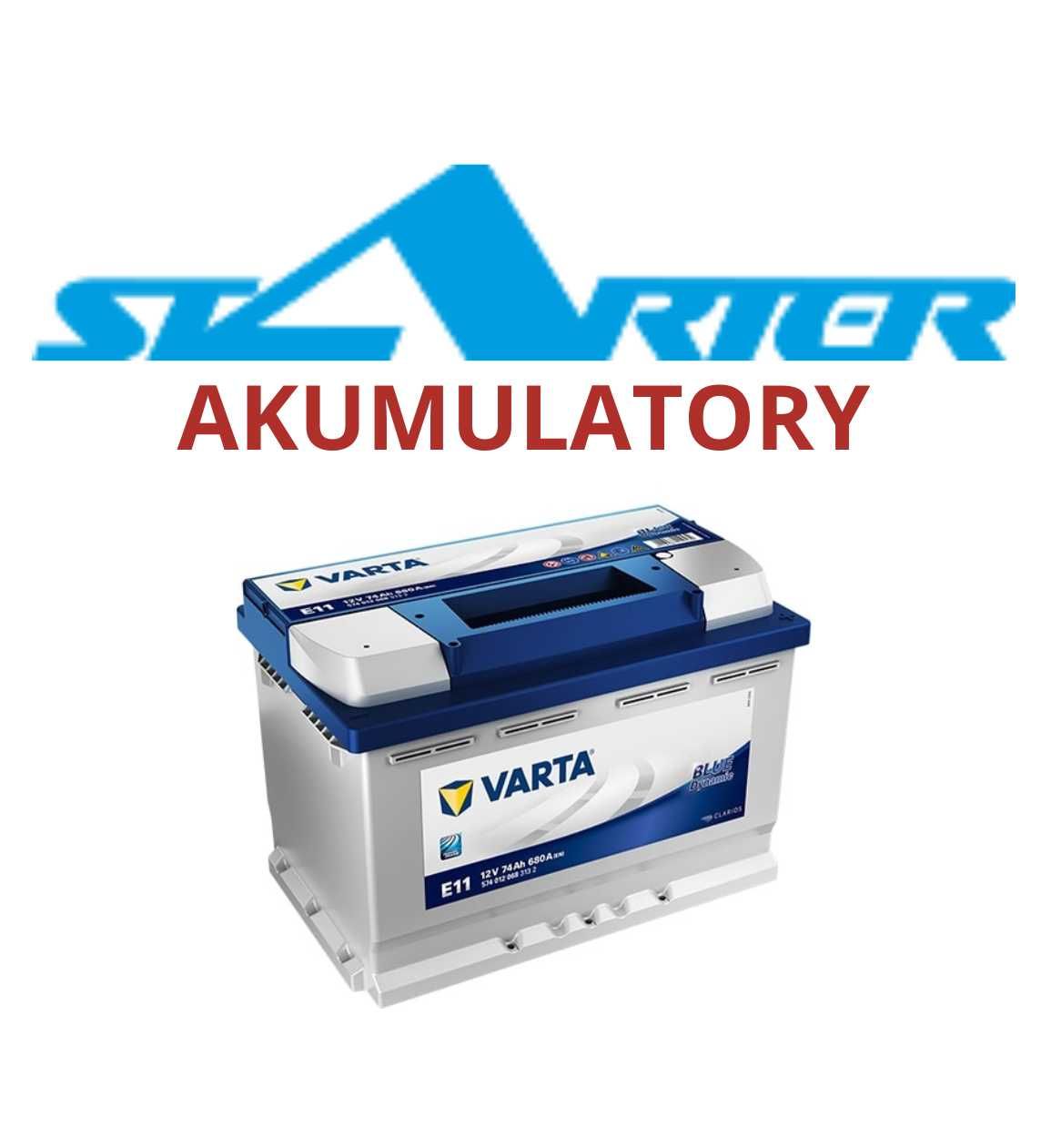 Akumulator VARTA E11 74Ah 680A - Sandomierz