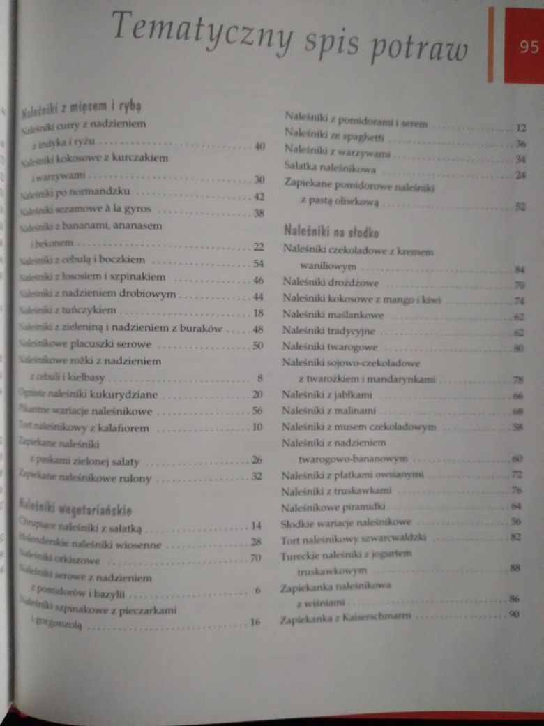 Naleśniki na różne sposoby- Magdalena Hildebrand