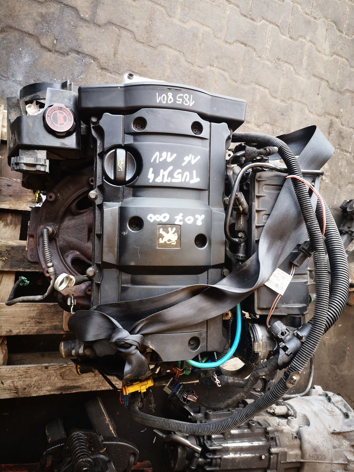 Silnik peugat 206 cc 1.6 16v tu5jp4 citroen c4