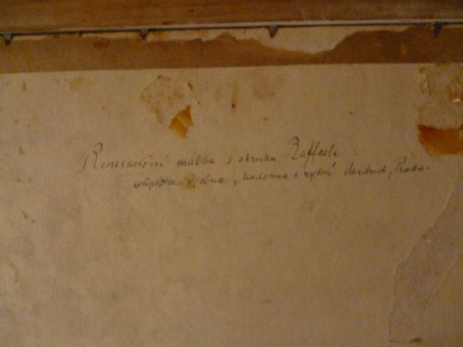 Stary obraz Matka Boza z Jezusem