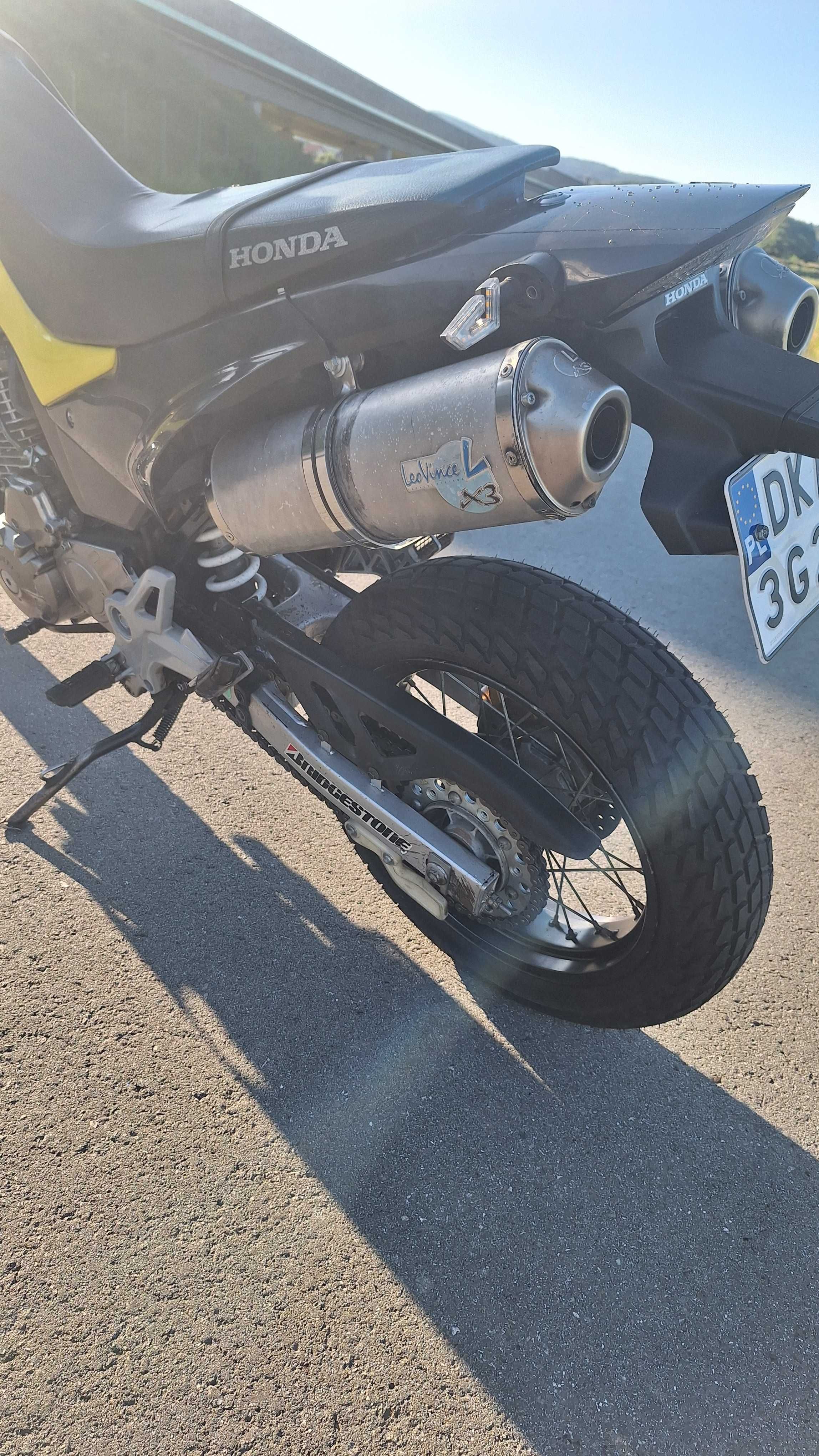 Honda FMX 650 A2 sm smr 2x leovince 2005r