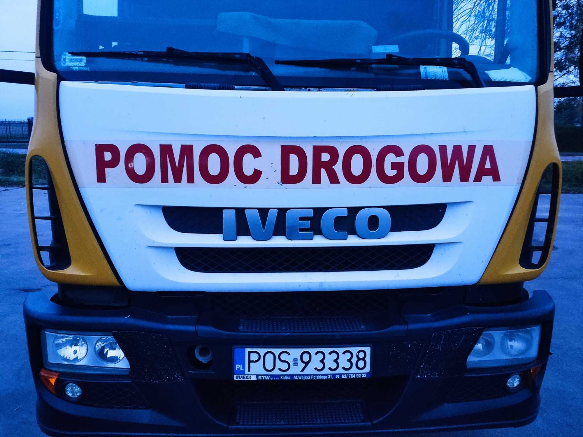 Iveco eurocargo Pomoc Drogowa,Pojazd specjalny rama.
