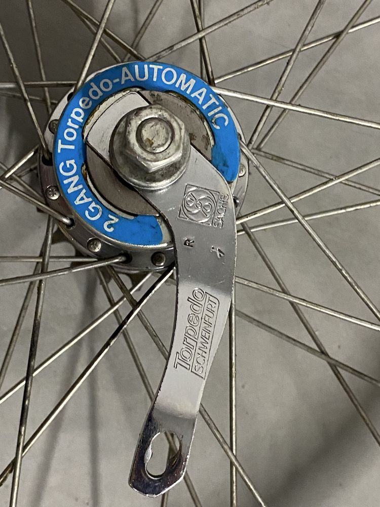 Piasta rowerowa Sachs Automatic 2 gang torpedo dwa biegi 36 otworów