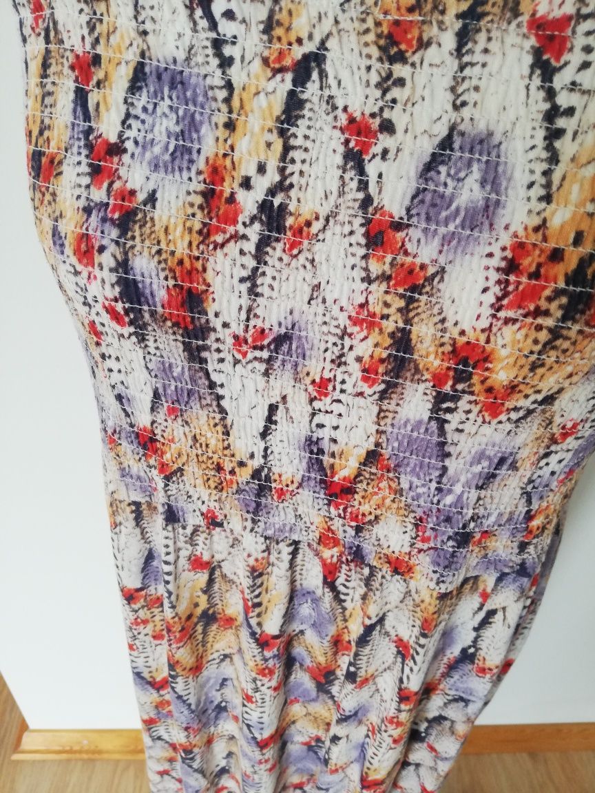 Sukienka bez ramiączek 120cm
