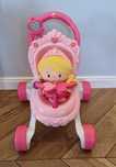 Fisher Price wózek pchacz z lalką, chodzik
