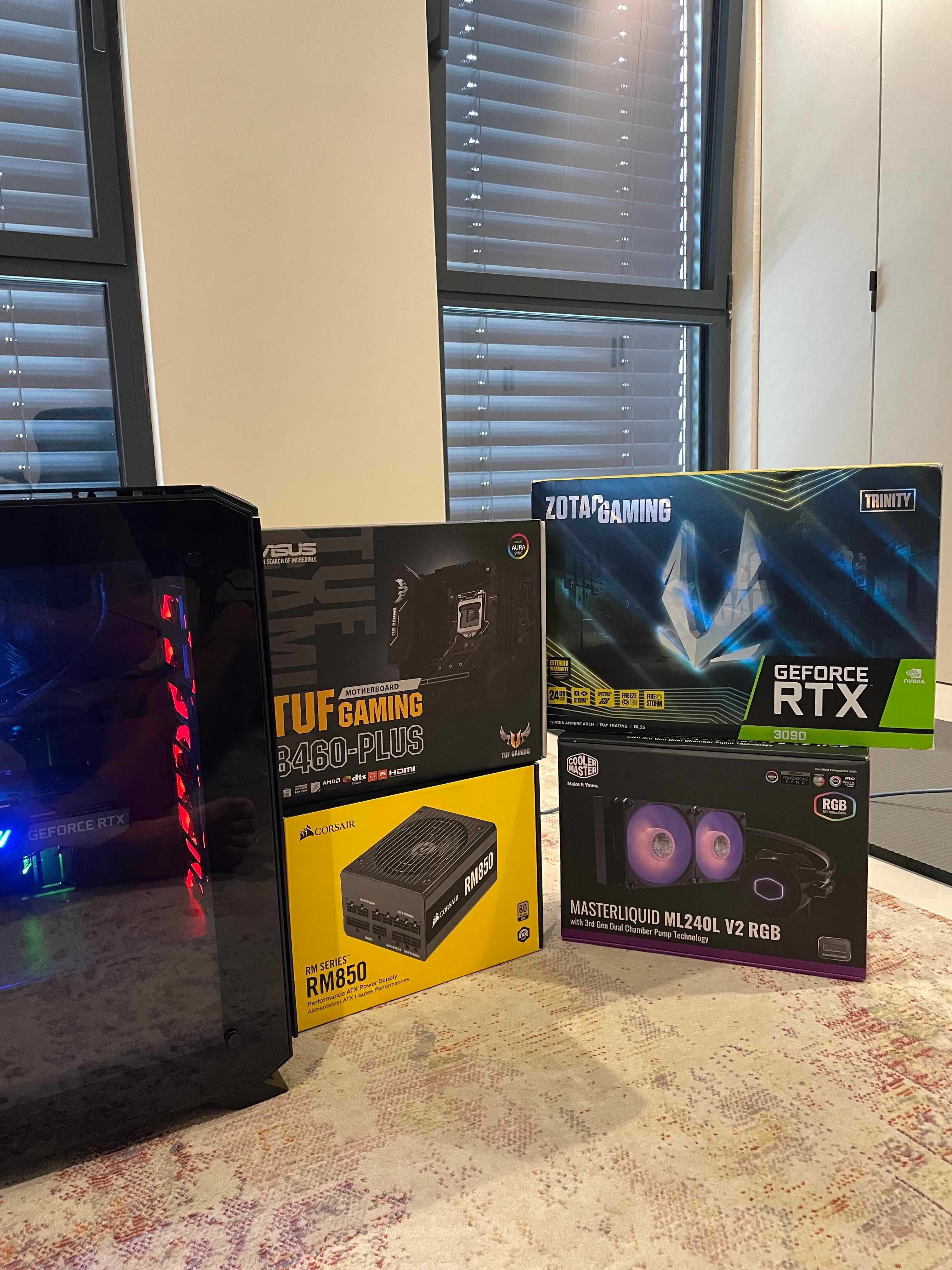 PC Gaming Geforce RTX 3090, 32GB, 1TB DISCO SSD + 2TB HDD