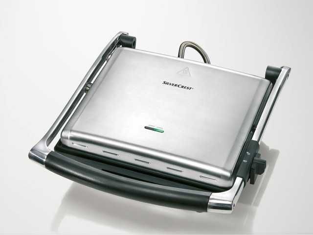 Електричний гриль SilverCrest SPM 2000 E2 Panini (2000 Вт,  Німеччина)