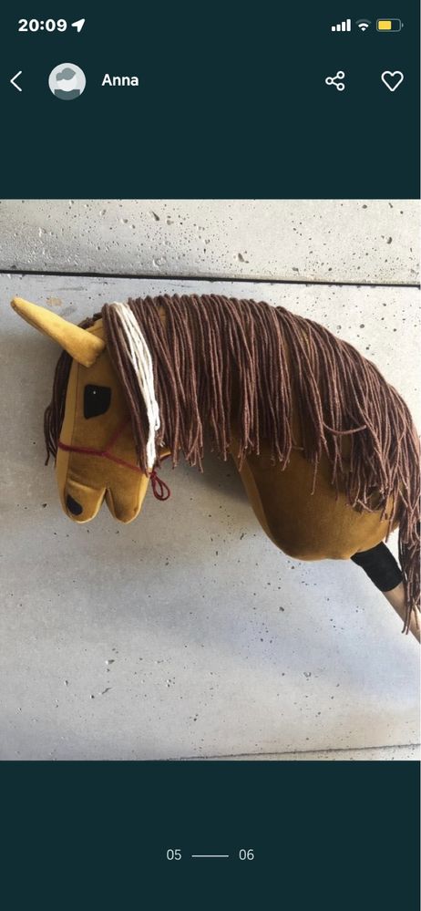 Nowy koń hobby horse hand made