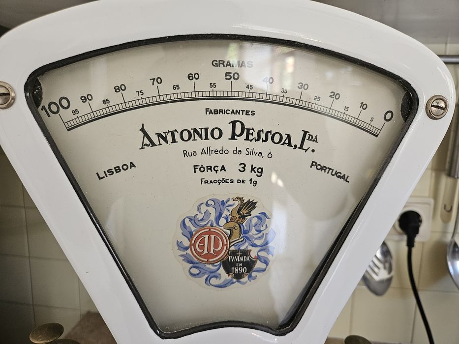 Balança - antiguidade - António Pessoa 3kg
