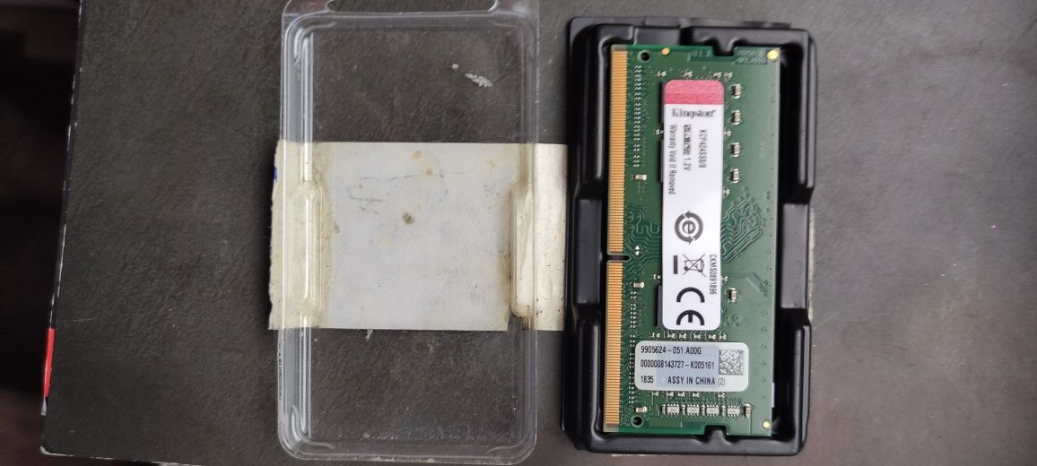 Оперативна пам'ять Kingston 8 GB SO-DIMM DDR4 2400 MHz (KCP424SS8 / 8)