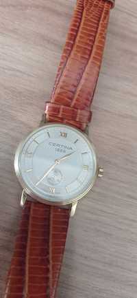 Złoty zegarek Certina próby 750