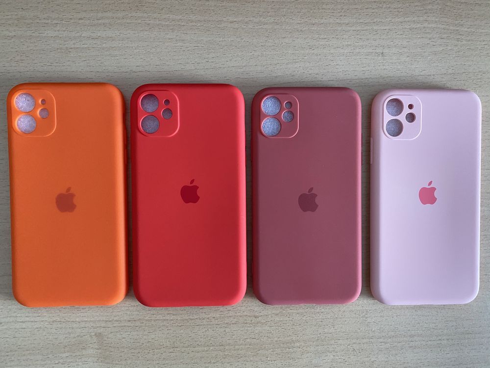 Capa silicone iPhone 11 proteção das câmaras