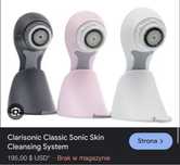 Szczoteczka mycia buzi twarzy clarisonic ladowarka oczyszczanie