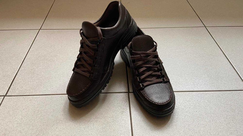 Нові чоловічі шкіряні туфлі лофери Mephisto з Німеччини зозмір 42-43