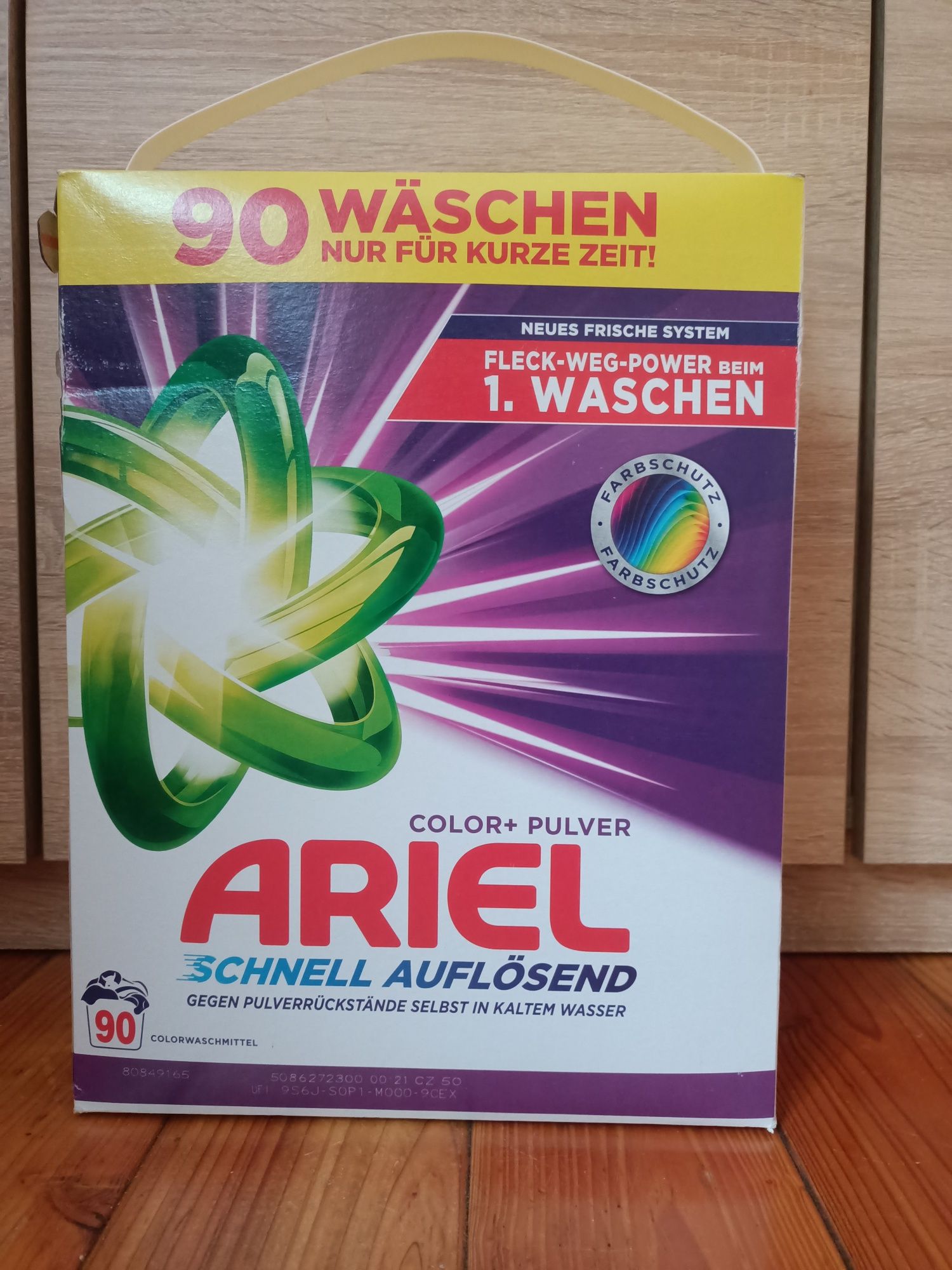 Proszek Ariel COLOR+ PULVER 90 prań z NIEMIEC