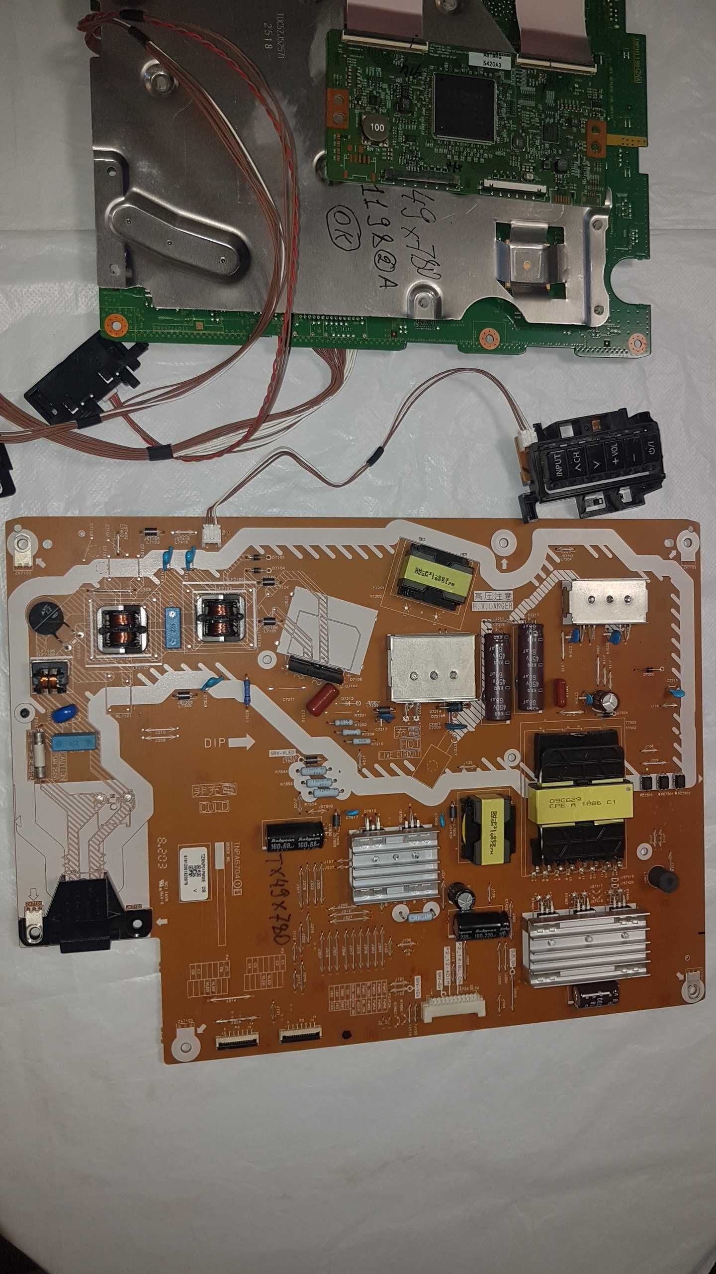Комплект плат телевизора Panasonic TX 49 X 780