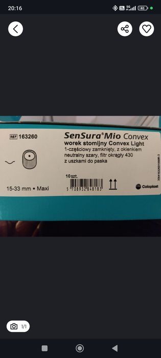 16 opakowań worków