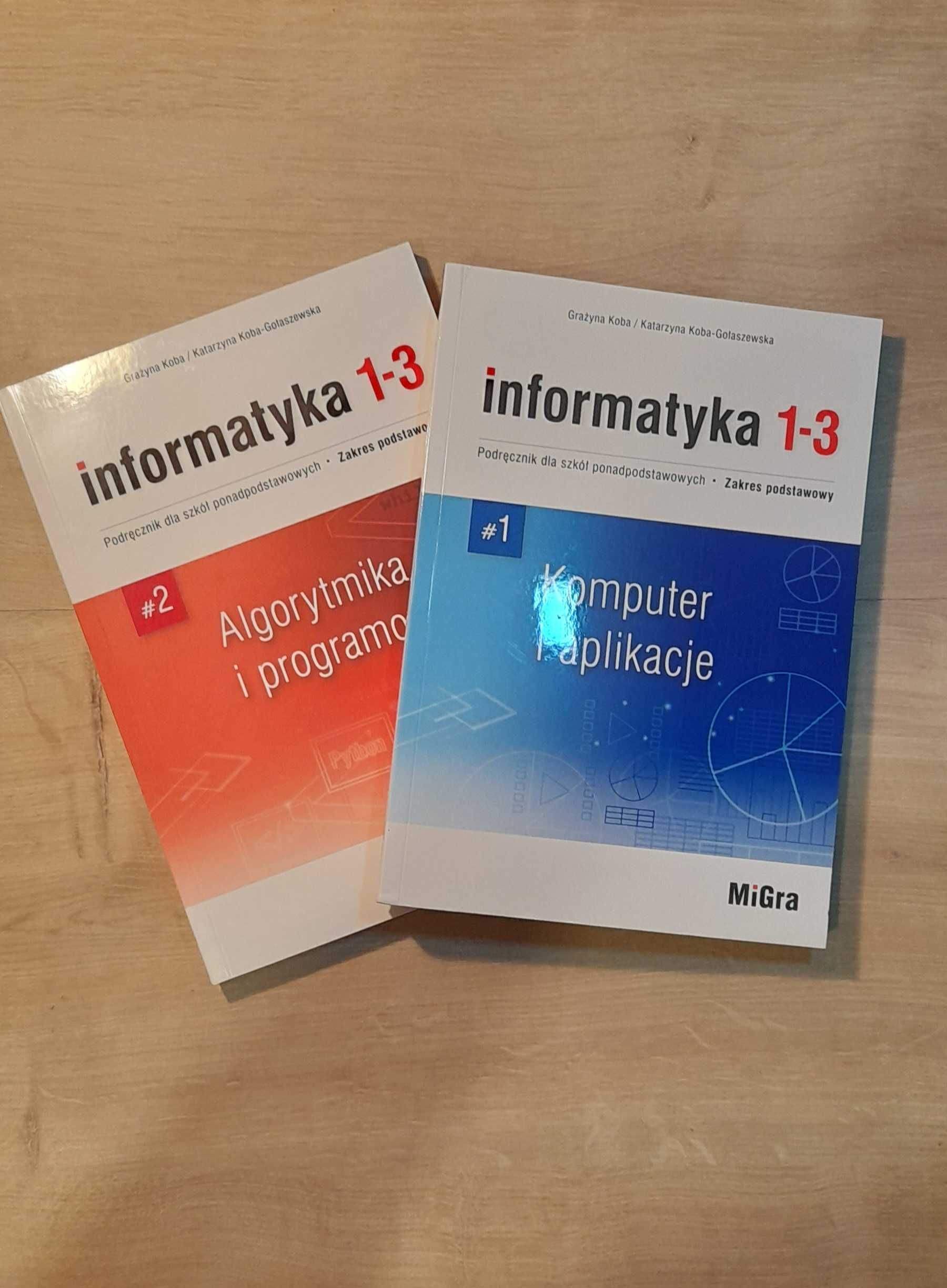 Podręcznik "Informatyka 1-3" zakres podstawowy