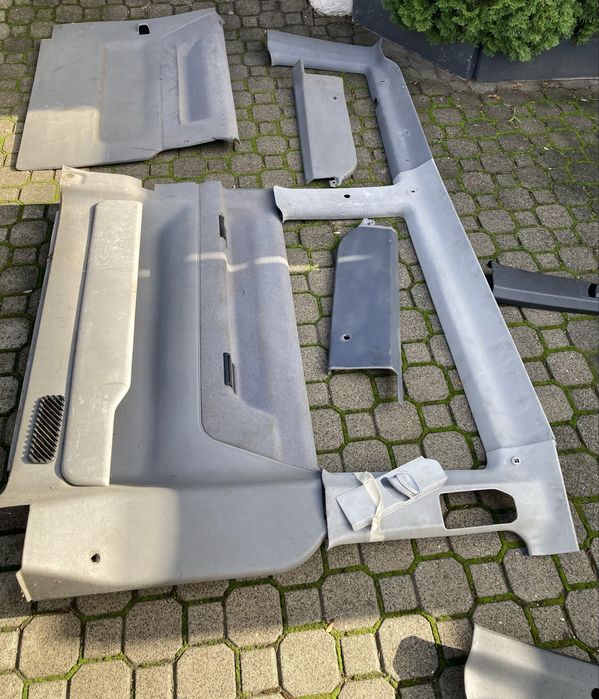 VW T4 krotki elementy, plastiki panele boczki wnętrza