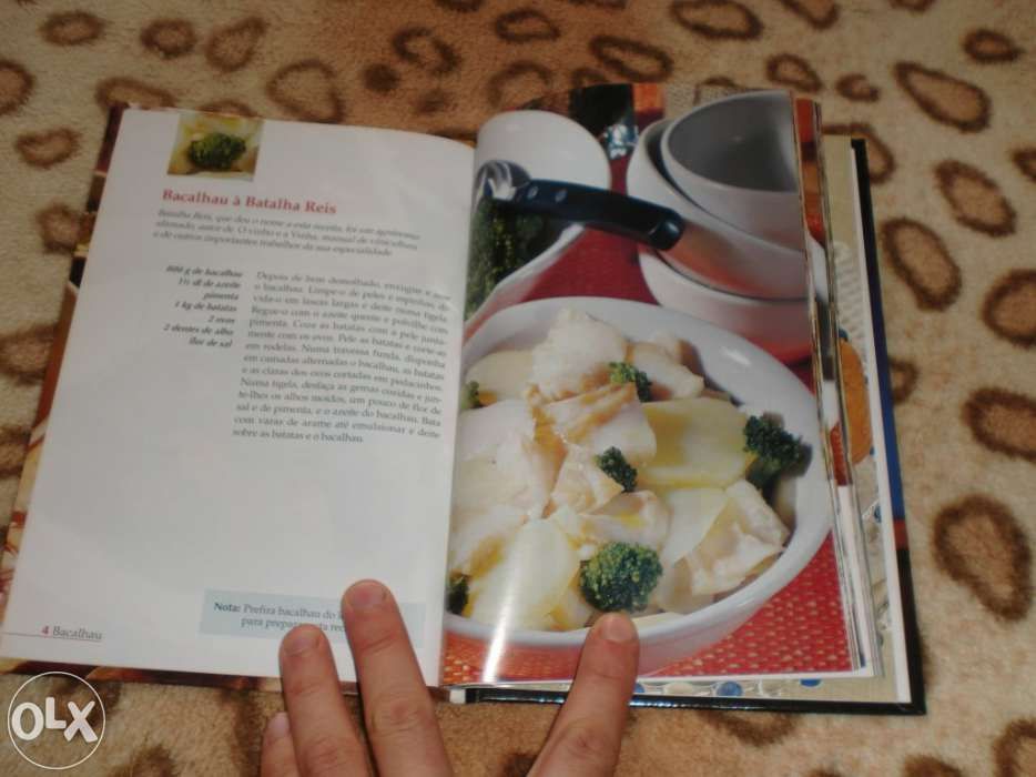 Livro de culinaria - bacalhau