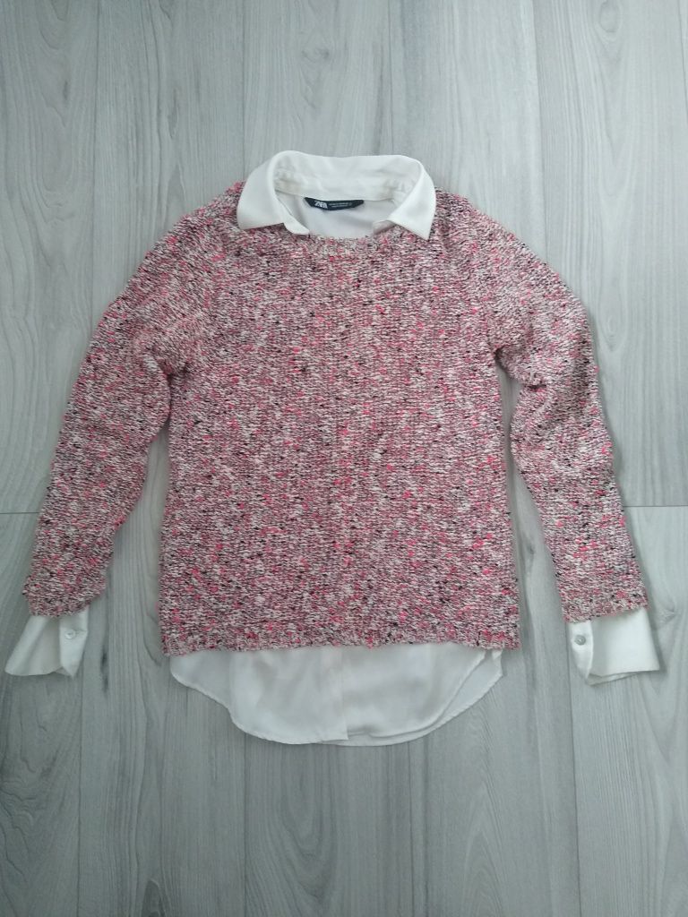 Kolorowy sweter Stradivarius S