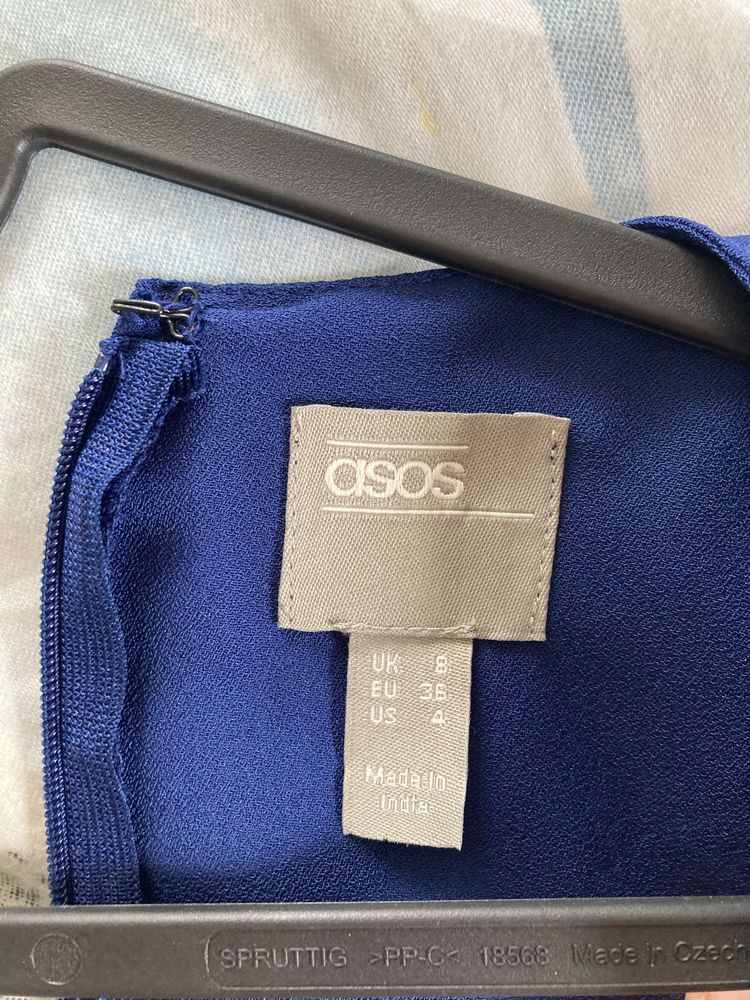 Piekna sukienka asos na wesele 36 s m boho chabrowa