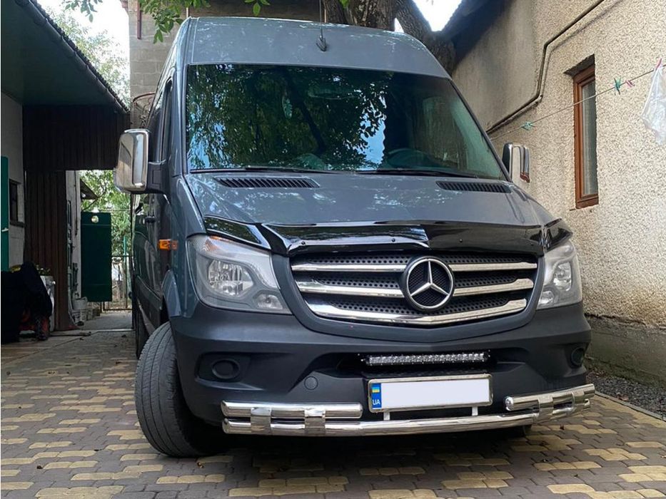 Потужна дуга (кенгурятник) Mercedes Sprinter. Захист бампера!