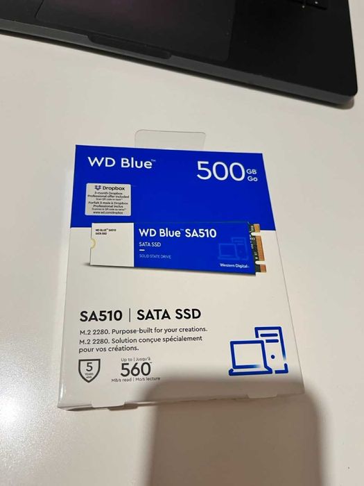 Dysk ssd WD Blue SA510 500GB M.2 2280