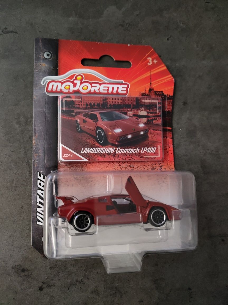 Lamborghini Countach LP400 Vintage Majorette Premium lepsze od Hot Whe