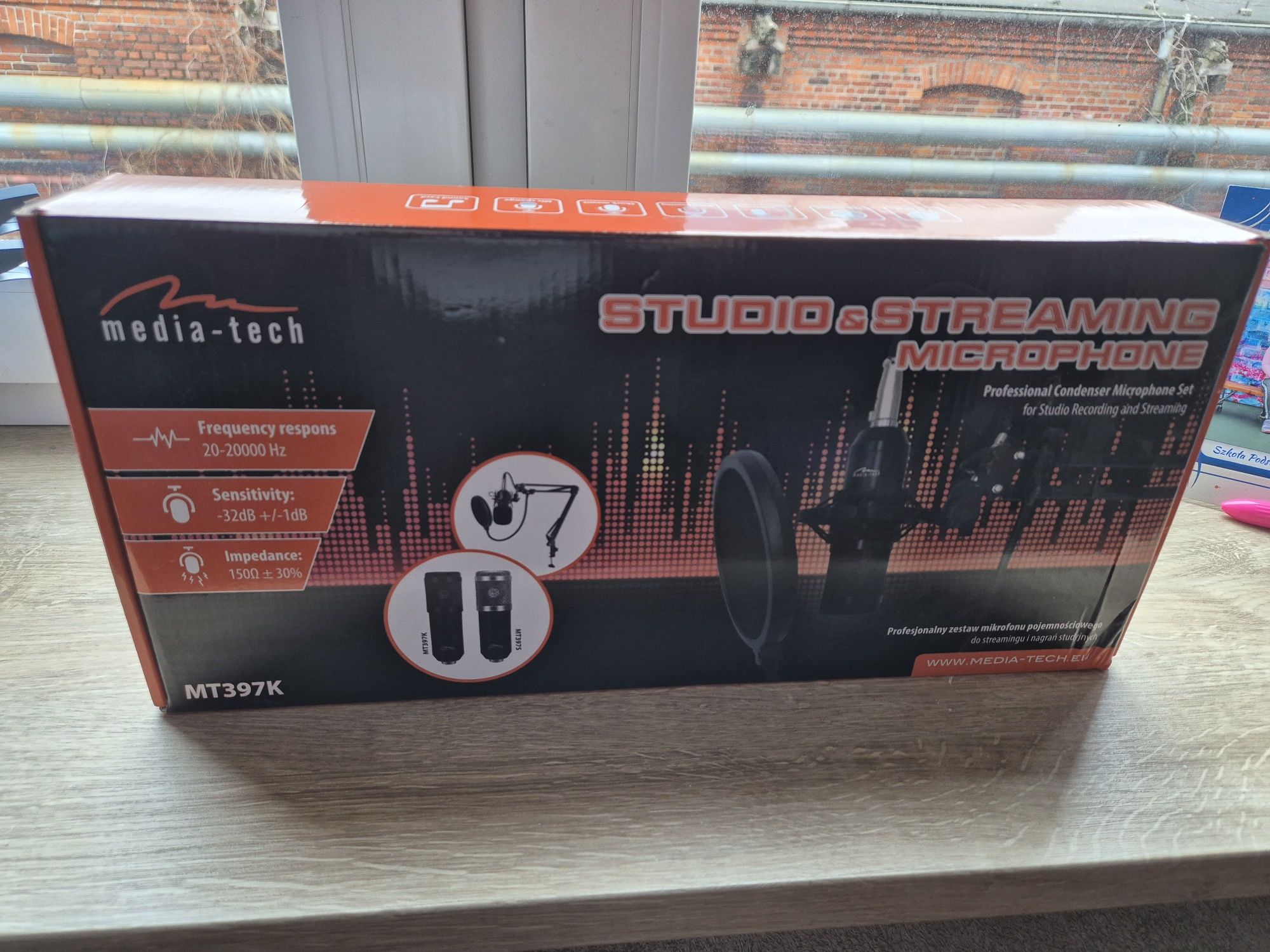 Mikrofon gamingowy Media-Tech MT397k