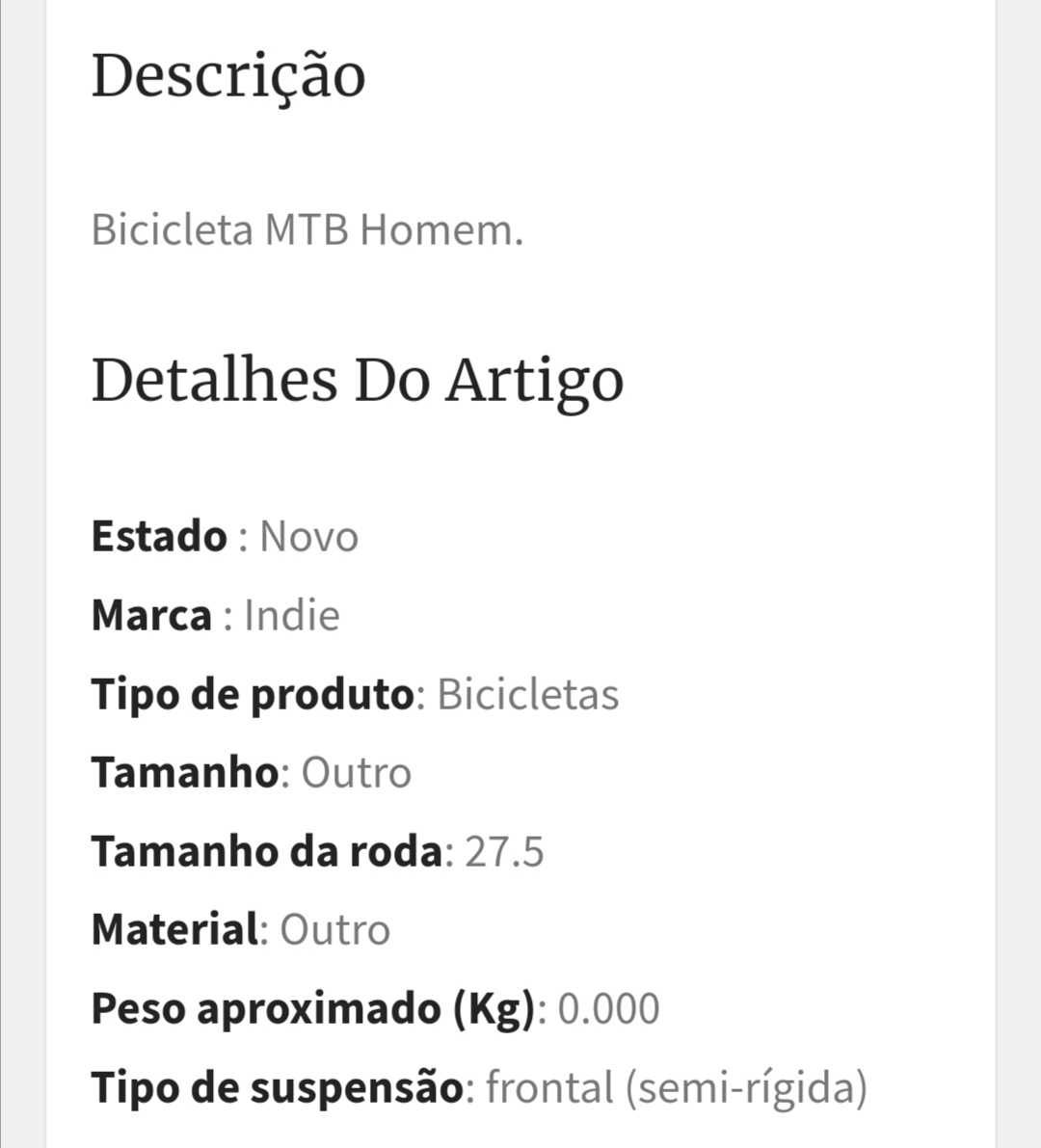 Vendo 2 bicicletas NOVAS!