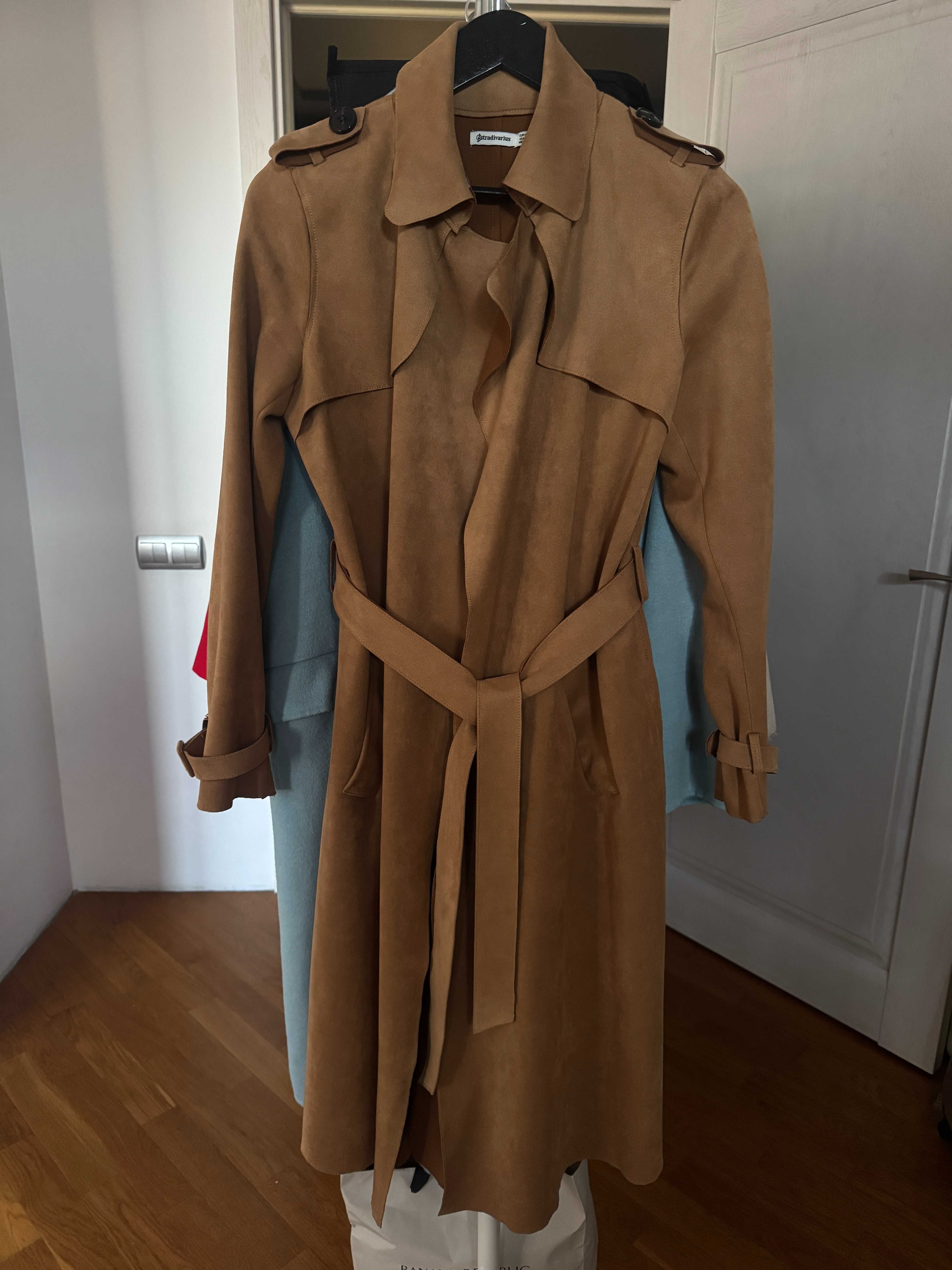 Плащ Stradivarius штучний замш