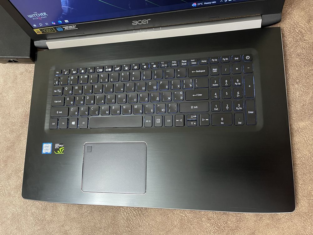 Ігровий ноутбук Acer Aspire (N17C3):i7-8750H/ GTX1060(6Gb)/ 16Gb DDR4