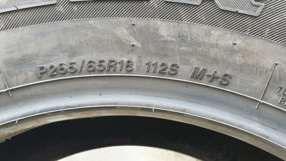 265/65 R18  1шт  Bridgestone ( Бриджестон) Авторезина, шини.