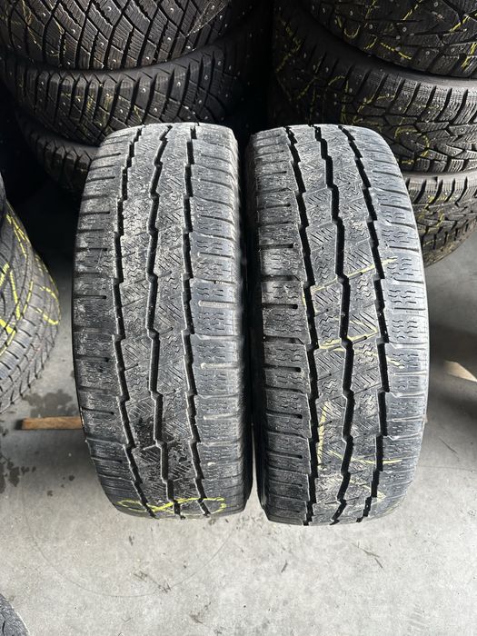 2x opony zimowe 215/60R17C Michelin Agilis Alpin cena za parę 5mm+ 18r