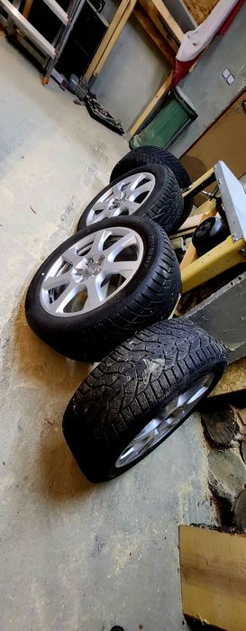 Felgi 5x112 audi a4 b8 r17 zimowe opony