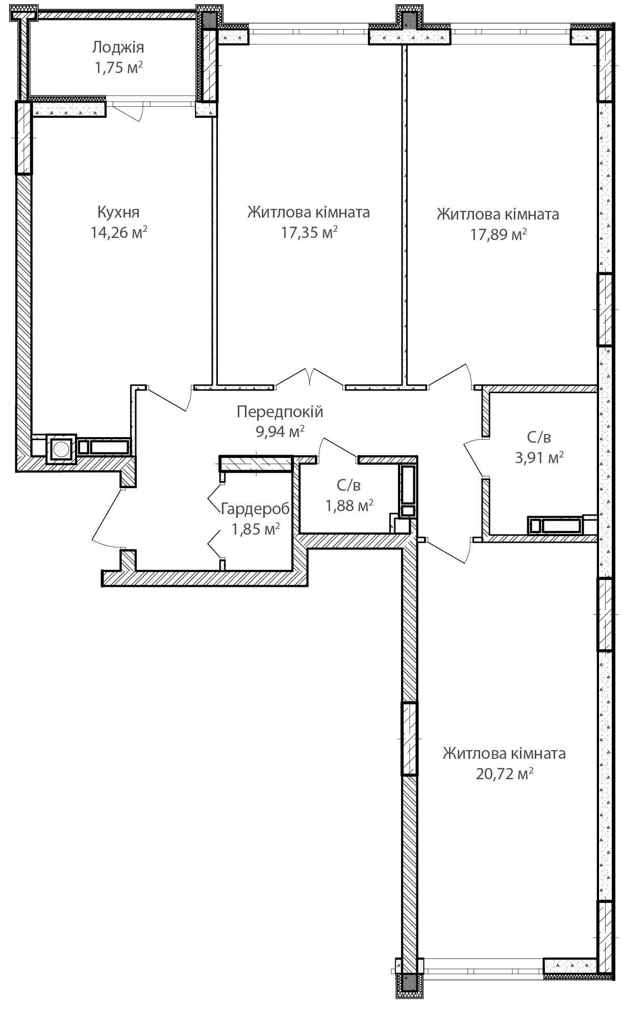 Готова 3к кв. з ремонтом. Будинок заселений. Продаж. Терміново!