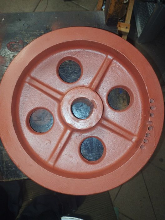 Koło pasowe śrutownik 4x17