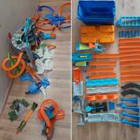 MEGA zestaw Hot Wheels ultimate garage, track builder system